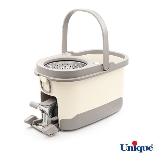 سطل و تی چرخشی یونیک رنگ وانیلی UN-2504