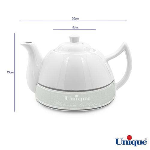 قیمت قوری چینی یونیک مدل پالادیوم UN-7547
