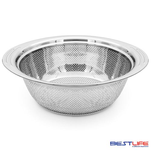 آبکش استیل گرد دسته دار سایز 31 بست لایف BS6631