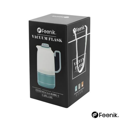 رنگبندی فلاسک فنیک بدنه شفاف 1 لیتر مدل R100G