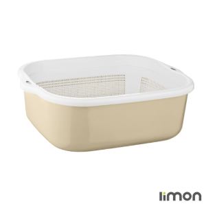 ست آبکش و لگن نسیم 1 لیمون 0163