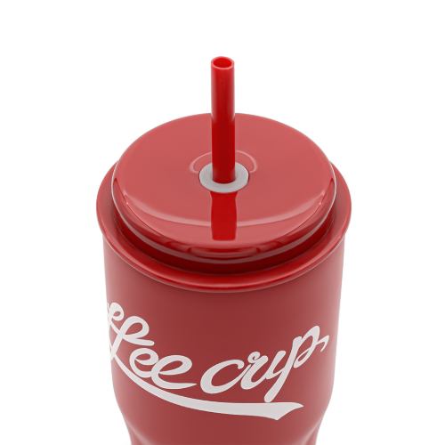 رنگبندی ماگ استیل coffee cup نی دار 500 میلی لیتر
