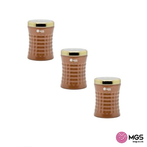 کیفیت سرویس آشپزخانه 18 پارچه کریستالی ام جی اس MGS رزگلد درب طلایی