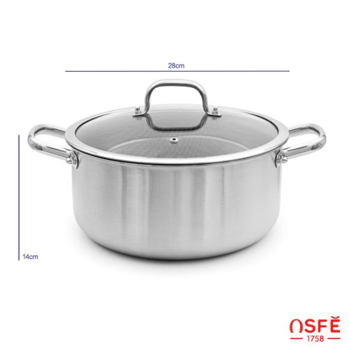 خرید سرویس قابلمه 10 پارچه OSFE سری 1758 مدل os-ss010