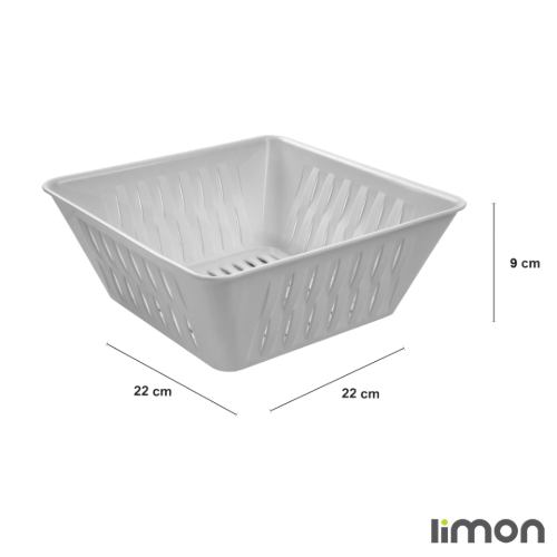 ابعاد سبد چهارگوش طرح بامبو بزرگ لیمون 1148