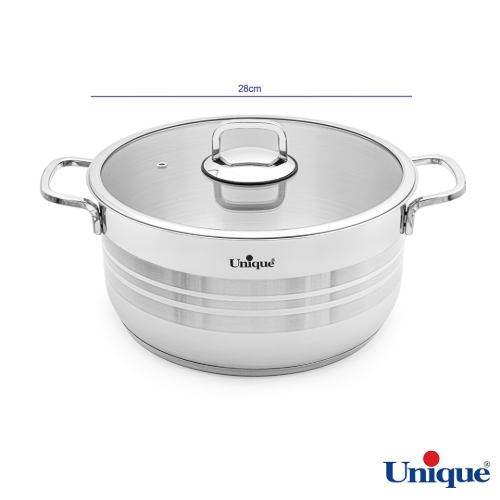 قیمت سرویس قابلمه استیل 8 پارچه یونیک UN-9980