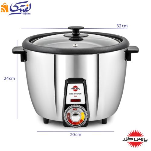 قیمت پلوپز برقی 12 نفره پارس خزر TS-271