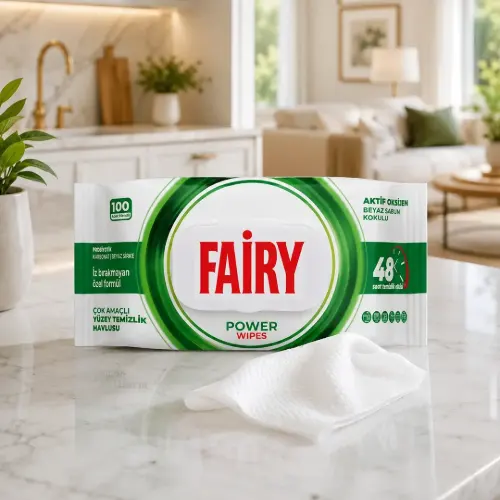 مشخصات دستمال چندمنظوره فیری Fairy مدل Power Wipes
