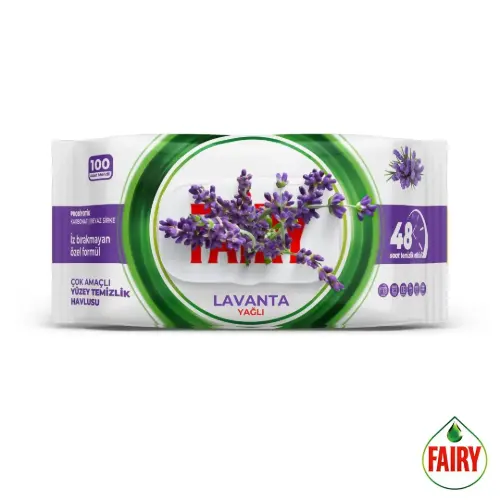 دستمال پاک کننده فیری Fairy لوندر