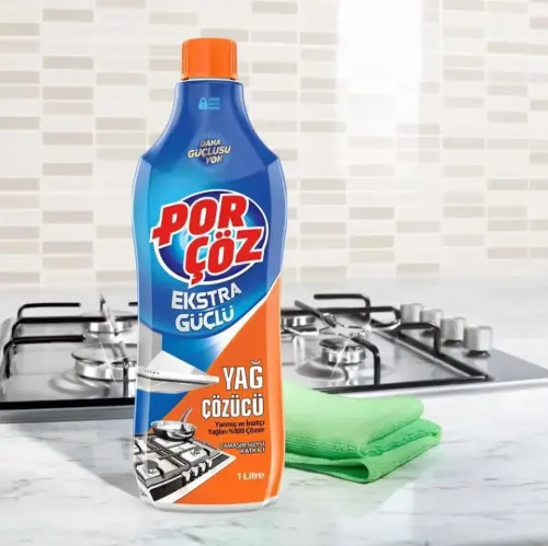 قیمت مایع جرم گیر اجاق گاز پورچوز 1 لیتری اصل PORCOZ