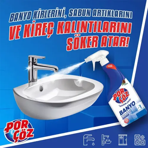 ویژگی اسپری جرمگیر سرویس بهداشتی پورچوز اصلی PORCOZ
