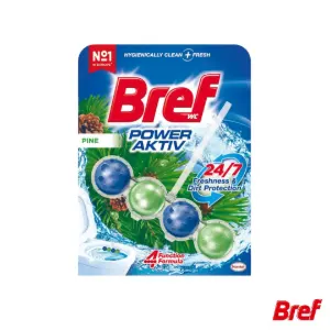 خوشبو کننده توالت فرنگی توپی 4 تایی برف Bref
