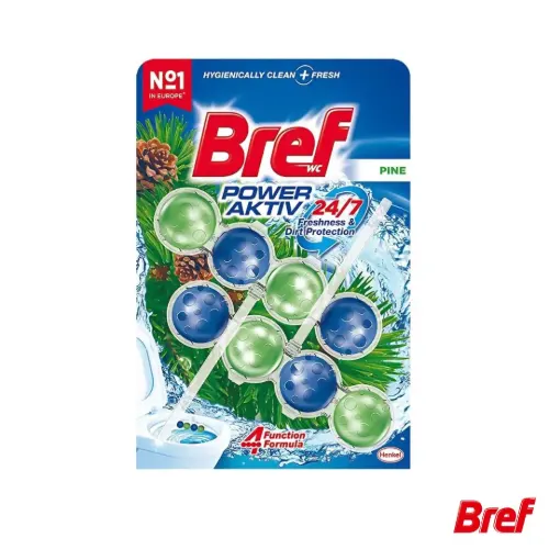 خوشبو کننده توالت فرنگی توپی 8 تایی برف Bref