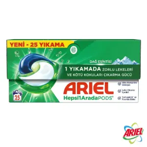 قرص لباسشویی آریل 25 عددی اصل پاکتی Ariel