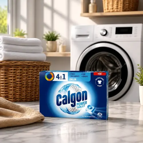 کیفیت قرص جرمگیر لباسشویی کالگون 15 عددی 4 در 1 Calgon