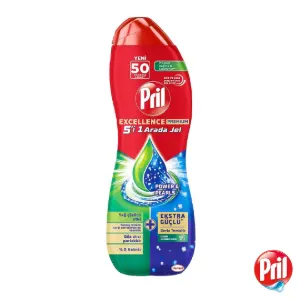 ژل ظرفشویی پریل دوفاز 900 میلی لیتر 5در1 اصلی