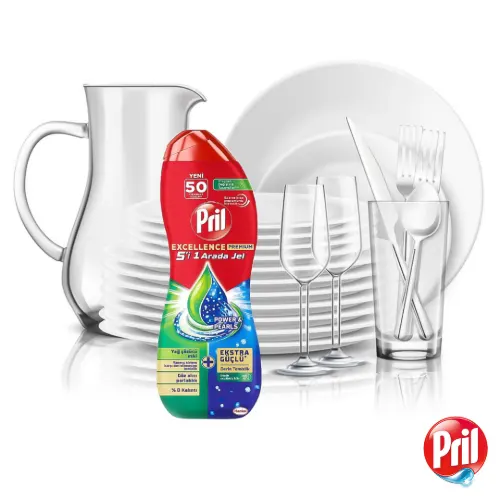 مشخصات ژل ظرفشویی پریل دوفاز 900 میلی لیتر 5در1 اصلی