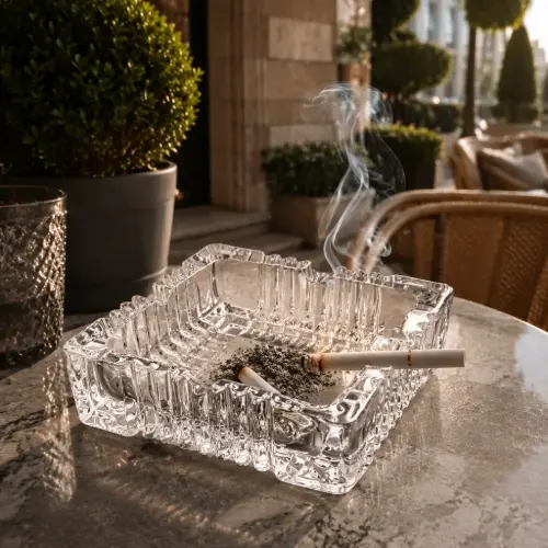 زیرسیگاری شیشه ای وارداتی