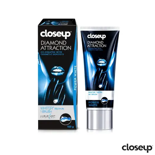 خمیردندان سفیدکننده کلوزآپ 75ml مدل دیاموند Closeup
