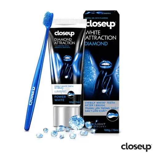 خمیردندان سفیدکننده کلوزآپ 75ml مدل دیاموند Closeup