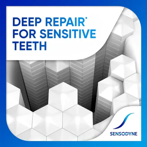 ویژگی خمیردندان سنسوداین محافظ و ترمیم کننده 100g مدل Extra Fresh Repair & Protect