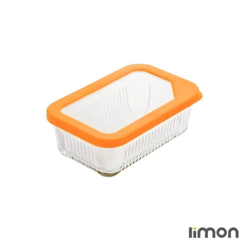 رنگبندی ظرف شیشه ای دربدار 450 میلی لیتر 2099