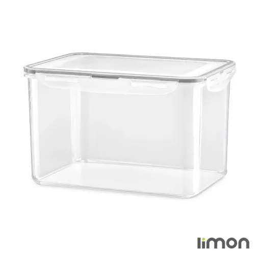 ظرف فریزری مستطیل 4/5 لیتری لیمون 8243