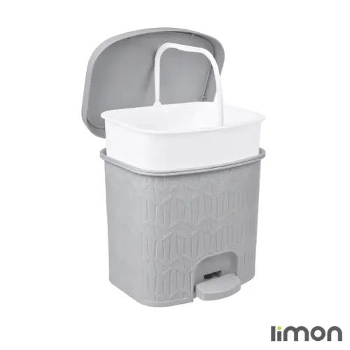 قیمت سطل 4 گوش بامبو لیمون سایز متوسط (6 لیتری) 2065