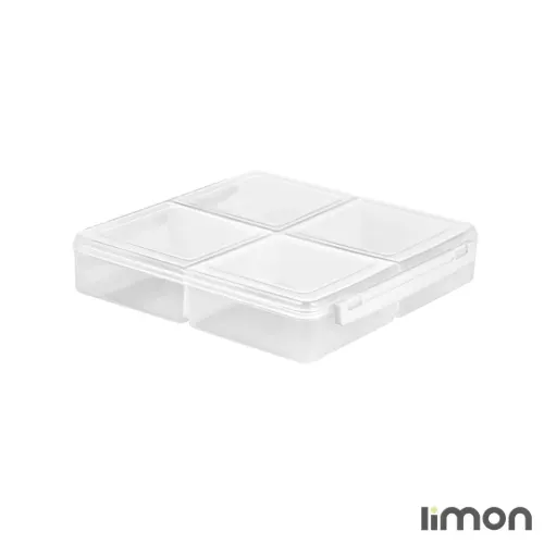 قیمت ظرف فریزری چهار خانه کوچک لیمون 114