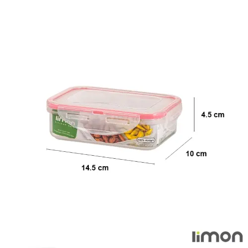ابعاد ظرف فریزری مستطیل دو خانه لیمون 7723