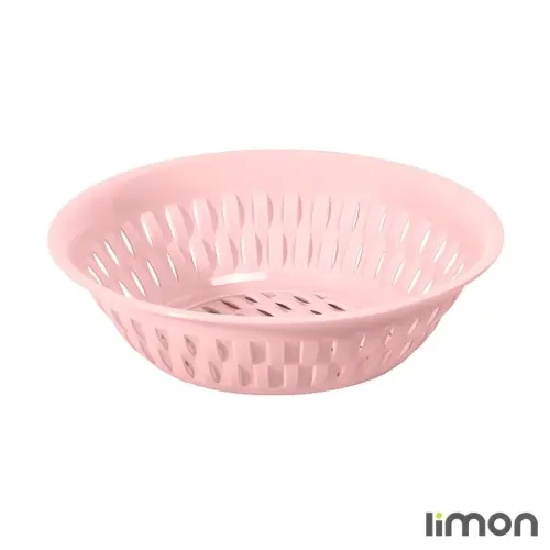 کیفیت سبد گرد بزرگ طرح بامبو لیمون 1152