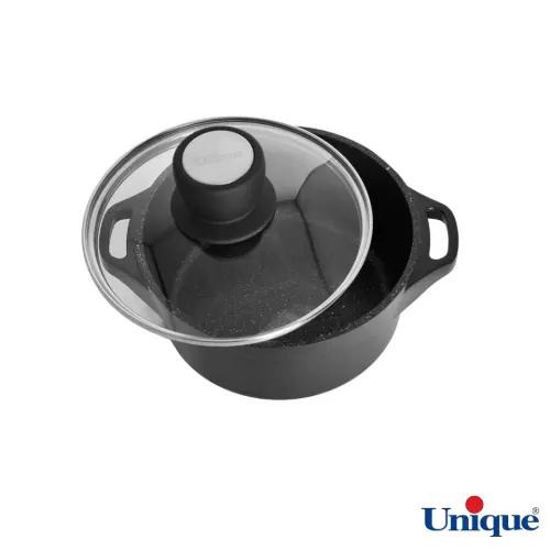 قیمت قابلمه گرانیتی دسته سیلیکون یونیک UN-8922 هلیوس سایز 16