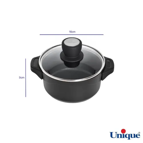 ابعاد قابلمه گرانیتی دسته سیلیکون یونیک UN-8922 هلیوس