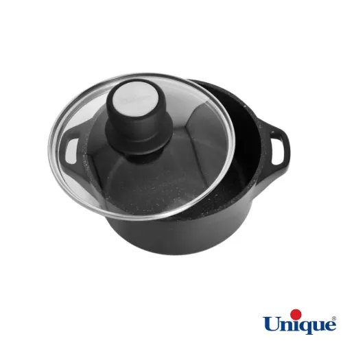 قیمت قابلمه گرانیتی دسته سیلیکون یونیک UN-8924 هلیوس سایز 20