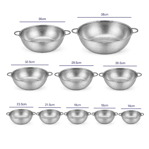 ابعاد سبد 10 پارچه استیل یونیک UN-4089