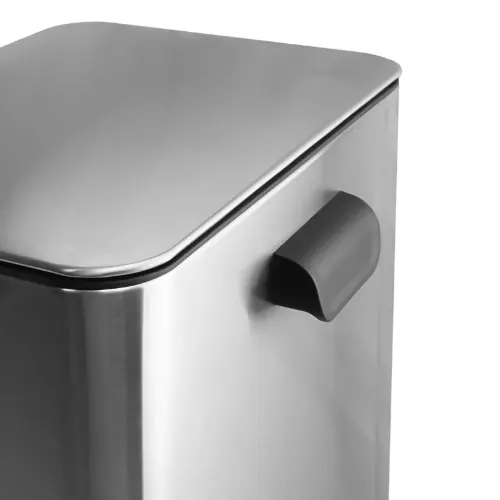 خرید سطل زباله چهارگوش 20 لیتری استیل یونیک UN2-4300 با آرام بند