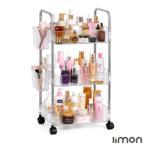 ترولی 3 طبقه چرخ دار لیمون 237300