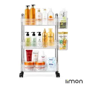 کیفیت ترولی 3 طبقه چرخ دار لیمون 237300