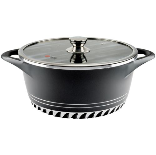 سرویس قابلمه 17 پارچه گرانیت طرح ایتالیا C درب تخت