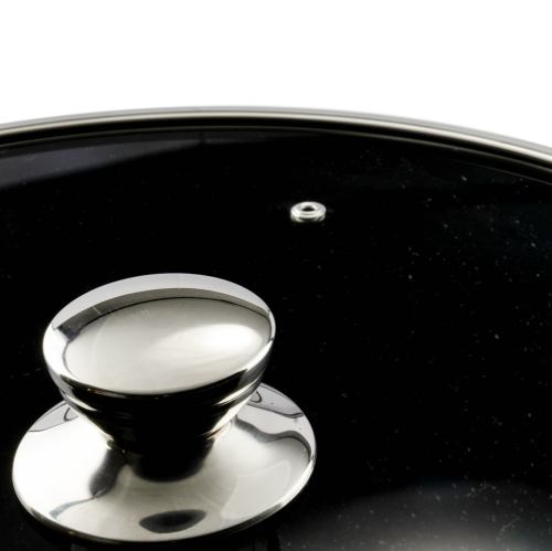 سرویس قابلمه 17 پارچه گرانیت طرح ایتالیا C درب تخت