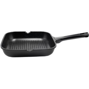 تابه گریل مربعی سایز 28 طرح ایتالیا B