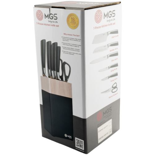 سرویس چاقو 7 پارچه کد KS-4102
