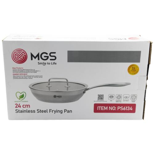 تابه تک دسته استیل سایز 24 کد PS6134