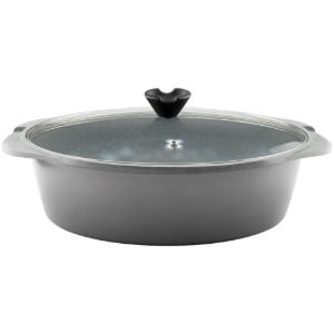 تابه مرغ و ماهی گرانیتی سایز 38 طرح ایتالیا B