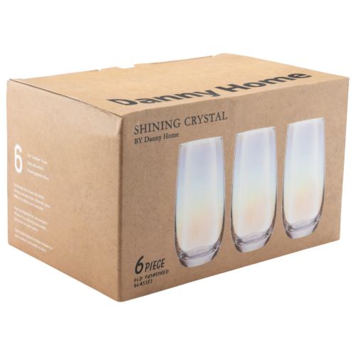 لیوان شیشه ای 6 عددی دنی هوم مدل CB13-07