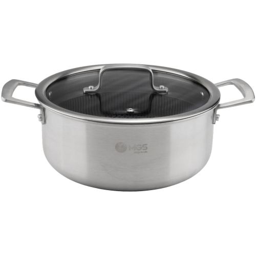 سرویس قابلمه 12 پارچه استیل کف لیزری کد CWS3112
