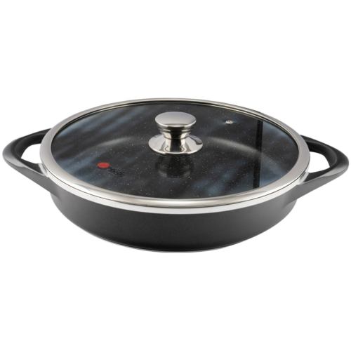 تابه سایز 28 دو دسته گرانیت طرح ایتالیا B