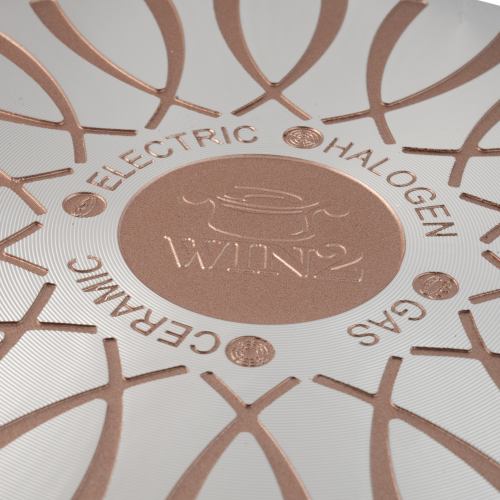 سرویس قابلمه 17 پارچه گرانیت WIN2 طرح ایتالیا B