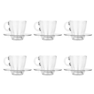 فنجان و نعلبکی آکوا پاشاباغچه 6 عددی کد 95040