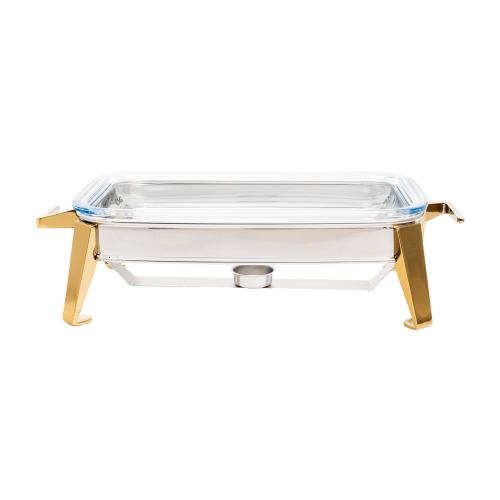 سوفله متوسط مستطیل طلایی کد OW4102G